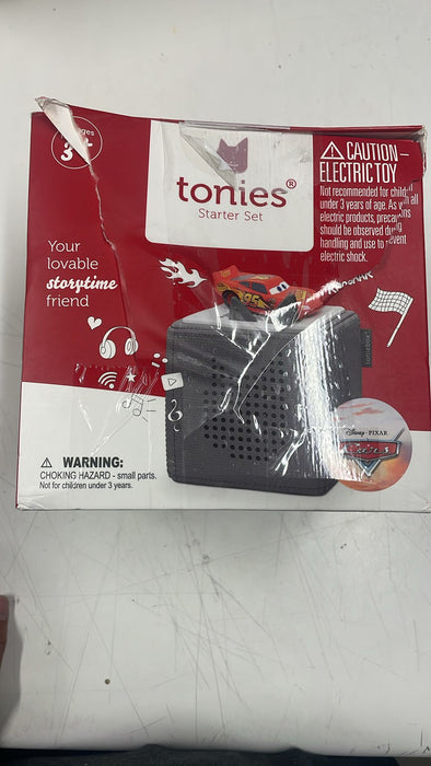 Tonies Disney Cars Starter Set With Lightning McQueen, For Kids 3 Plus, Grey