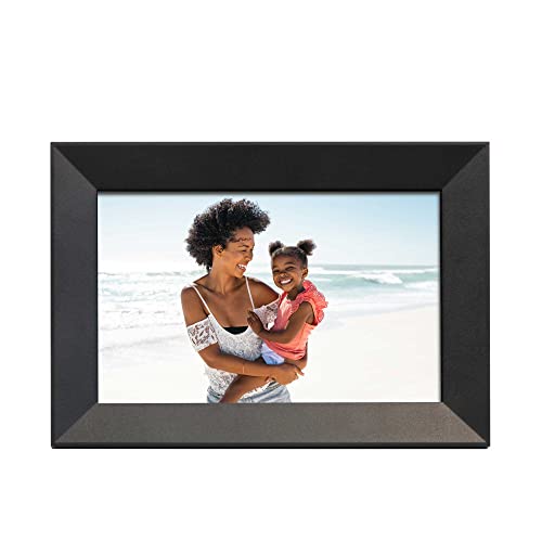 8" WiFi Touchscreen Digital Photo Frame with Auto Rotation and 8GB Built-in Memory