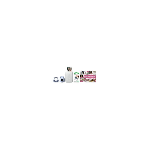 Fujifilm Instax PAL Digital Camera and Mini Link 3 Printer Bundle, Blue