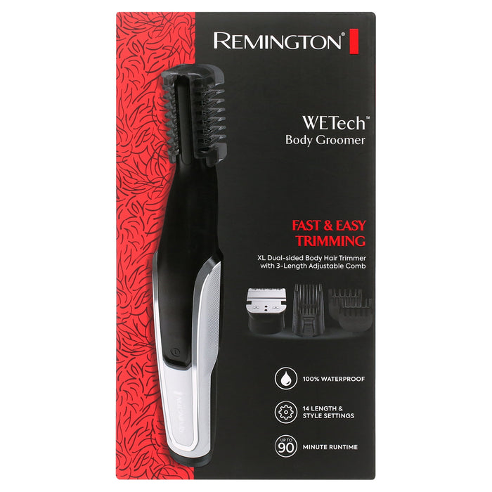 Remington Men's WeTech Body Groomer Kit, Electric Shaver