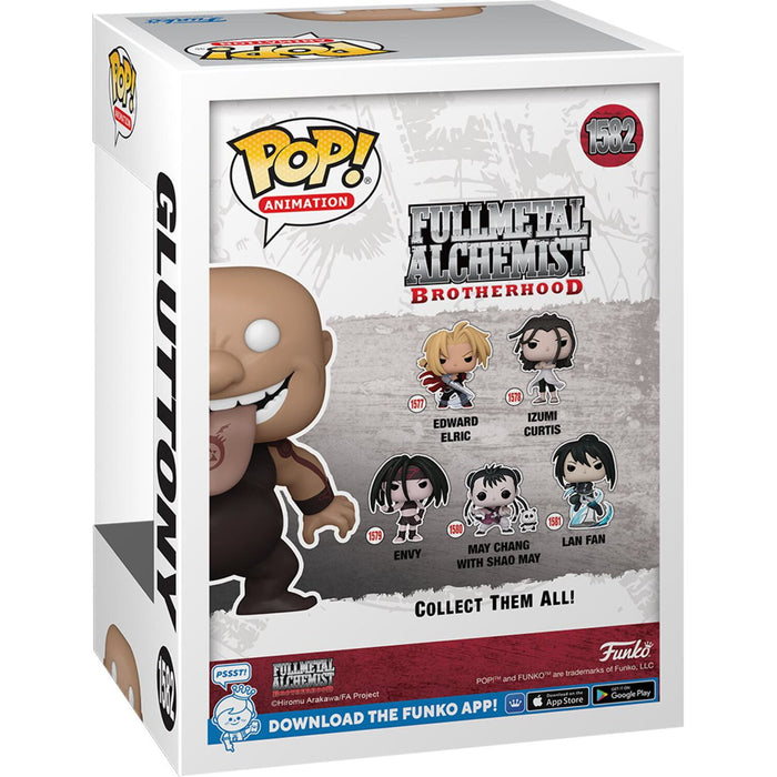 FMA: Brotherhood Gluttony Funko Pop! Vinyl Figure - EE Ex.