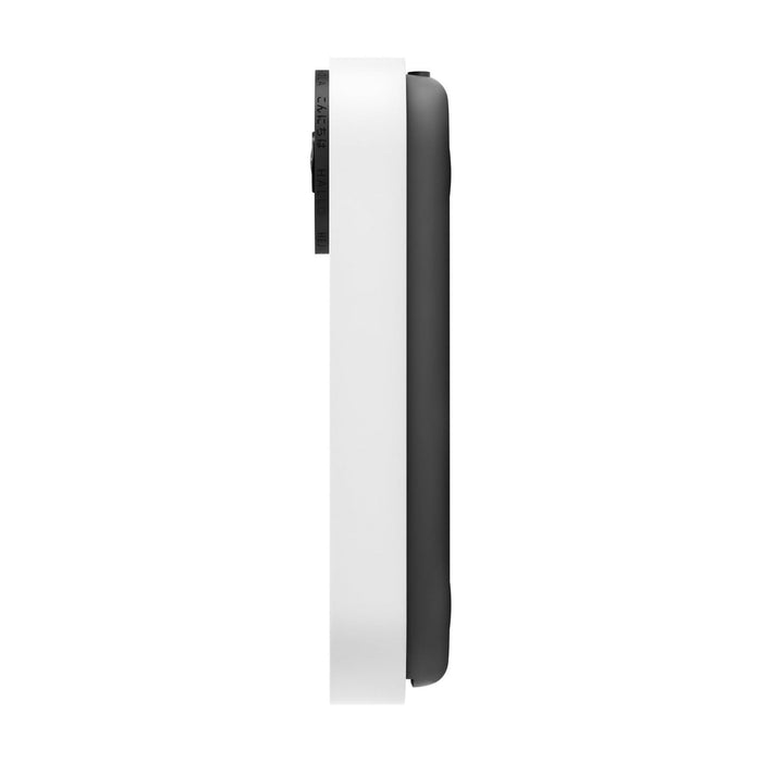 Google Nest Doorbell (Wired, 2nd gen) - Video Doorbell Camera - Doorbell Security Camera - Snow