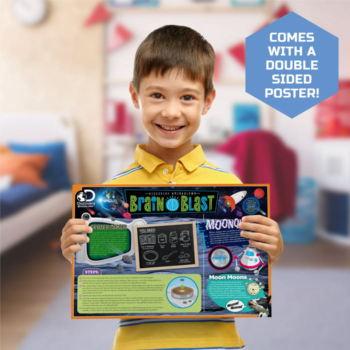 Discovery™ #Mindblown Model Engine Kit, with Moving Motor Parts And LED Lights