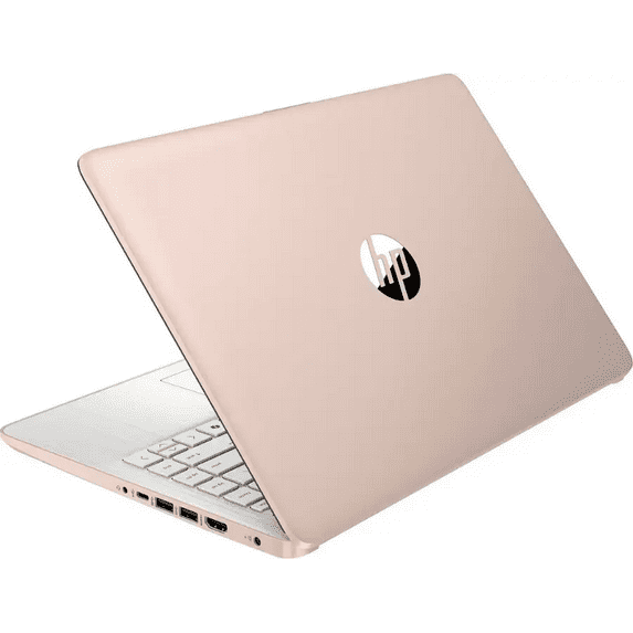 HP 14” HD Laptop, Intel Processor N150, 4GB RAM, 128GB UFS, Windows 11 Home in S Mode, Pale Rose Gold