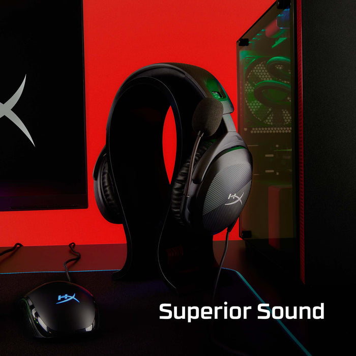 HyperX Cloud Stinger 2 Wired Over-Ear Gaming Headset, Black