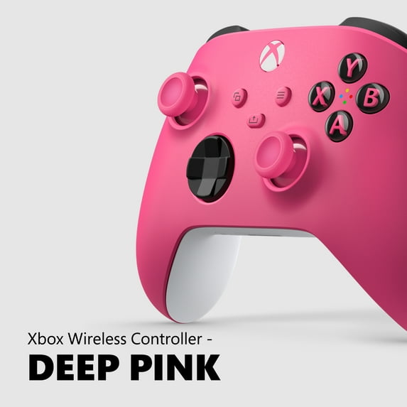 Microsoft Xbox Wireless Controller - Deep Pink – for Xbox Series X|S, Xbox One, PCs, and Cloud-Enabled Devices