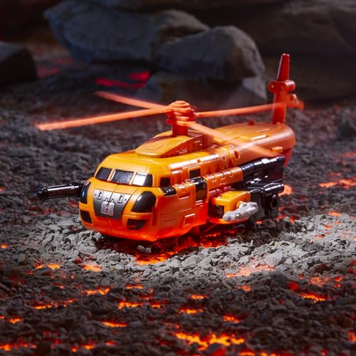 Transformers Legacy United Leader Class G1 Triple Changer Sandstorm, 7.5-inch Converting Action Figure, 8+ Years