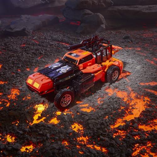 Transformers Legacy United Leader Class G1 Triple Changer Sandstorm, 7.5-inch Converting Action Figure, 8+ Years