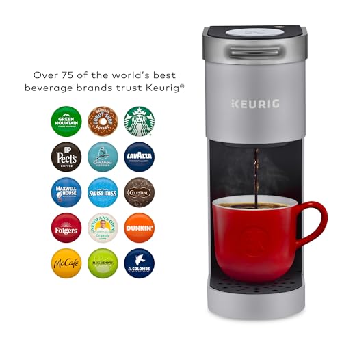 Keurig K-Suite Premium In-Room Hospitality Coffee Maker, Single Cup, Silver/Black