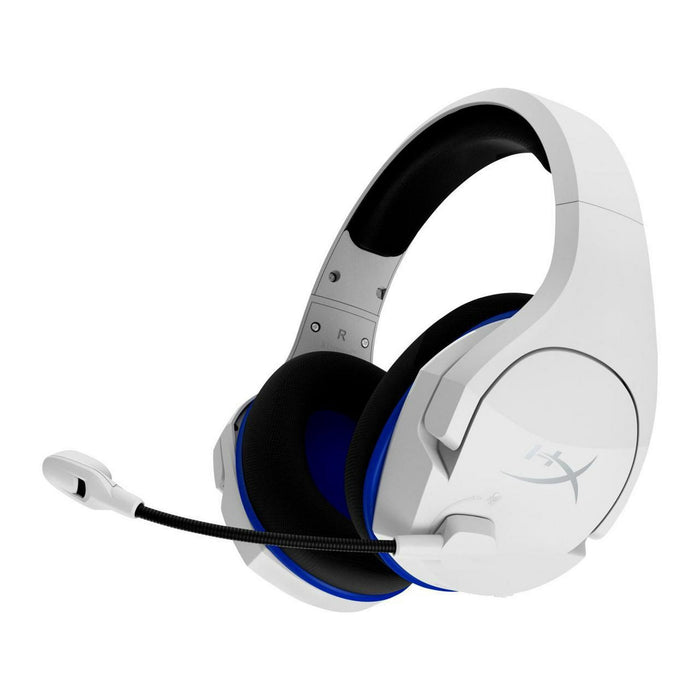 HyperX HHSS1C-KB-WT/G Cloud Stinger Core – Wireless Gaming Headset, for PS4, PS5, PC, Lightweight, Durable Steel Sliders, Noise-Cancelling Microphone - White