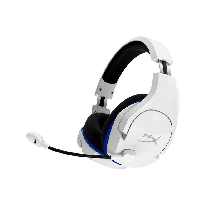 HyperX HHSS1C-KB-WT/G Cloud Stinger Core – Wireless Gaming Headset, for PS4, PS5, PC, Lightweight, Durable Steel Sliders, Noise-Cancelling Microphone - White
