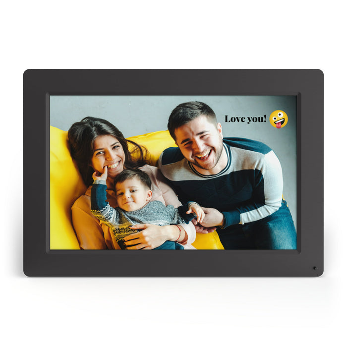 Simply Smart Home PhotoShare 10" Smart Digital Picture Frame in Jet Black