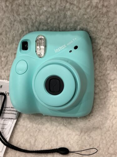 Fujifilm Instax Mini 7+ Instant Camera - Seafoam Green - Mint Condition