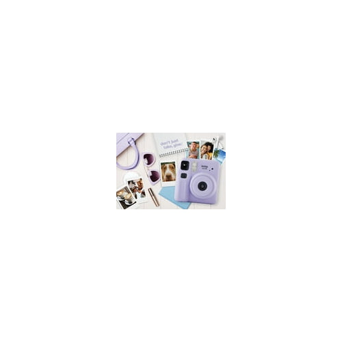 Fujifilm instax Mini SE Instant Camera with Bonus 10 pack Mini Film, Lavender