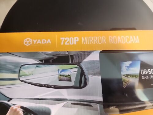 Yada RoadCam 720p HD Rearview Mirror Dash Cam