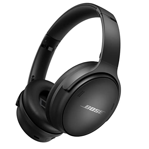 Bose QuietComfort 45 Wireless Bluetooth Noise Cancelling Headphones, Over-Ear Headphones with Microphone, Personalized Noise Cancellation and Sound, Triple Black