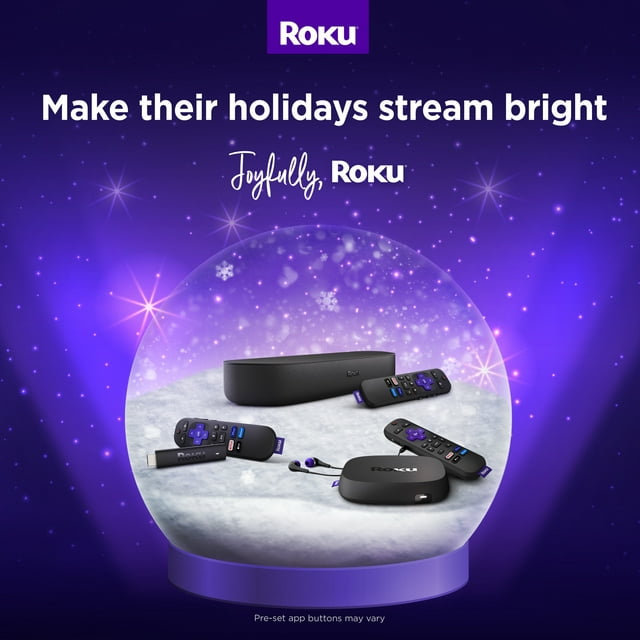 Roku Premiere | 4K/HDR Streaming Media Player with Premium High Speed HDMI Cable and Simple Remote