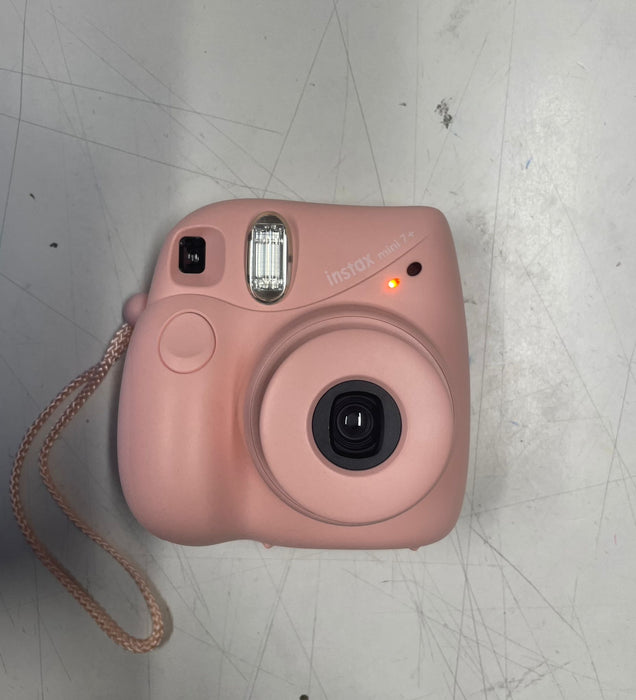 Fujifilm Instax Mini 7+ Plus Instant Camera Light Pink .