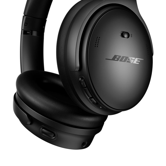 Bose QuietComfort Wireless Bluetooth Over-Ear Noise Cancelling Headphones – Black