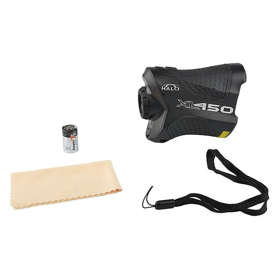 Halo Optics XL450-7 Laser Hunting Rangefinder – Water-Resistant Rangefinder with Ergonomic Design
