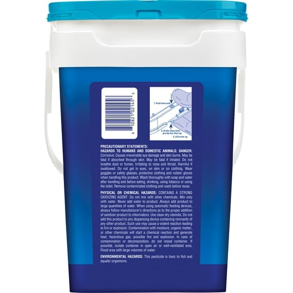 Clorox Pool&Spa XtraBlue 3-Inch Chlorinating Tablets, Swimming Pool Chlorine, 12 Tablets