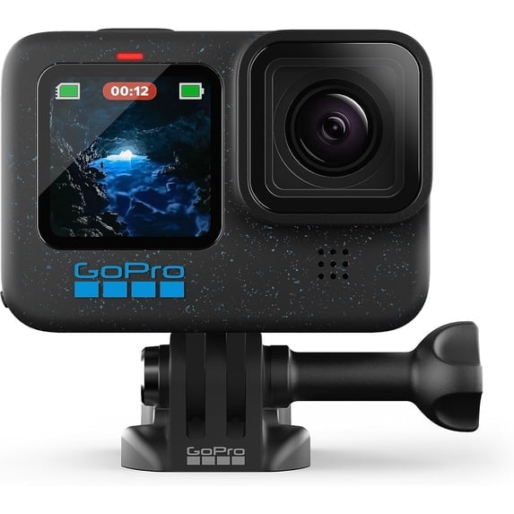 GoPro HERO12 Black Action Camera – 5.3K HDR Video, HyperSmooth 6.0, Waterproof