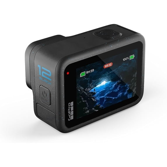 GoPro HERO12 Black Action Camera – 5.3K HDR Video, HyperSmooth 6.0, Waterproof
