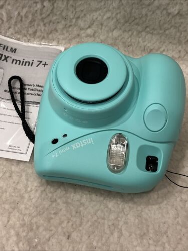 Fujifilm Instax Mini 7+ Instant Camera - Seafoam Green - Mint Condition