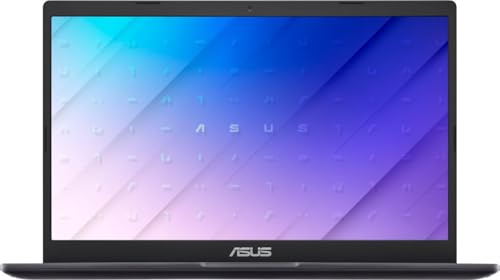 ASUS 14" FHD Laptop, Intel Celeron N4500, 4GB Memory on Board, 64GB eMMC, Intel Iris Xe Graphics, Media Card Reader, Quiet Blue, E410KA-CL464