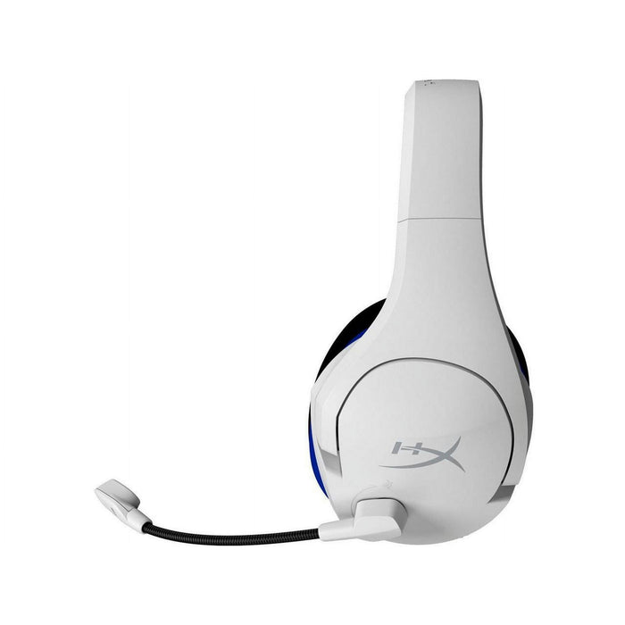 HyperX HHSS1C-KB-WT/G Cloud Stinger Core – Wireless Gaming Headset, for PS4, PS5, PC, Lightweight, Durable Steel Sliders, Noise-Cancelling Microphone - White