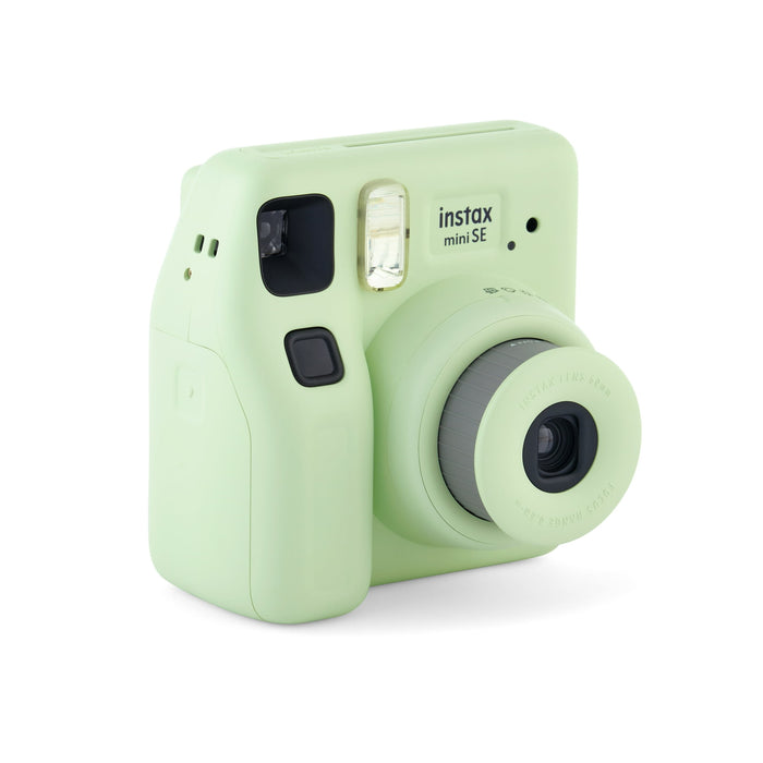 Fujifilm instax Mini SE Instant Camera with Bonus 10 pack Mini Film, Seafoam Green