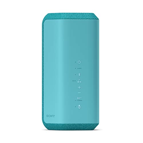 Sony SRS-XE300 X-Series Wireless Portable-Bluetooth-Speaker, IP67 Waterproof, Dustproof and Shockproof with 24 Hour Battery, Blue