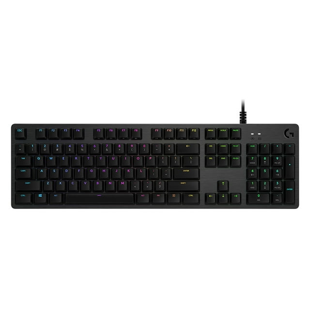 Logitech G512 CARBON LIGHTSYNC RGB Mechanical Gaming Keyboard with GX Brown switches - Tactile