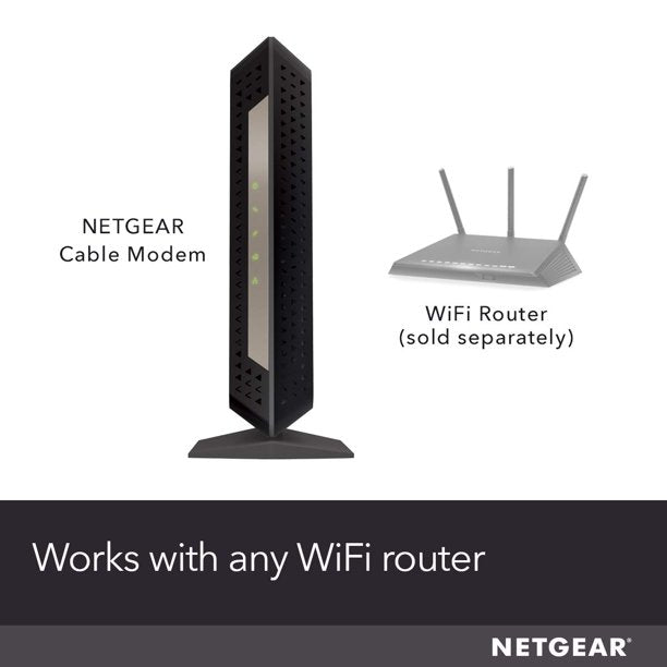 NETGEAR - DOCSIS 3.1 Ultra-High Speed Cable Modem | Certified for Xfinity by Comcast, Spectrum, Cox & more (CM1000)