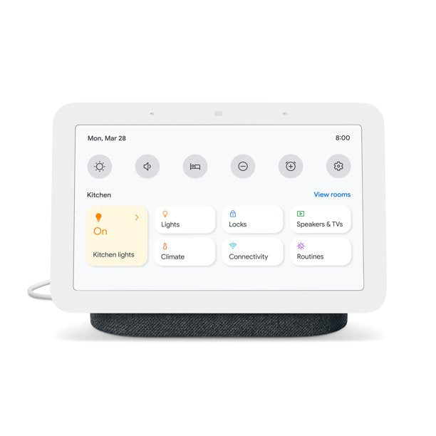 Google Nest Hub (Gen 2) Smart Home Display - Wiz Smart Wi-Fi Connected LED Light Bulb - Charchol