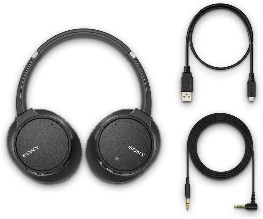 Sony WH-CH700N Wireless Over-Ear Headphones - Black