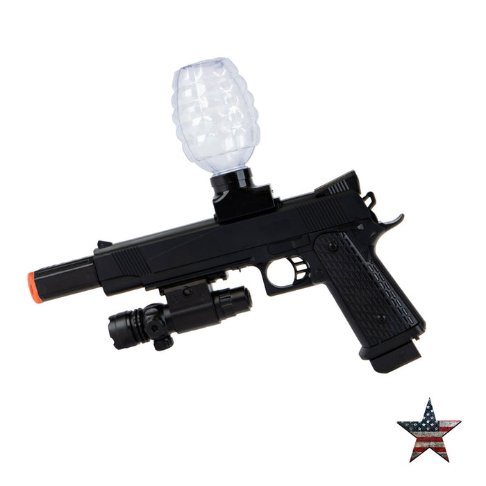 "Gelstorm Blaster (Black) CS-009 Electric Gel Ball Blaster, Highly Assembled Toy Gun for Outdoor Activities Games"