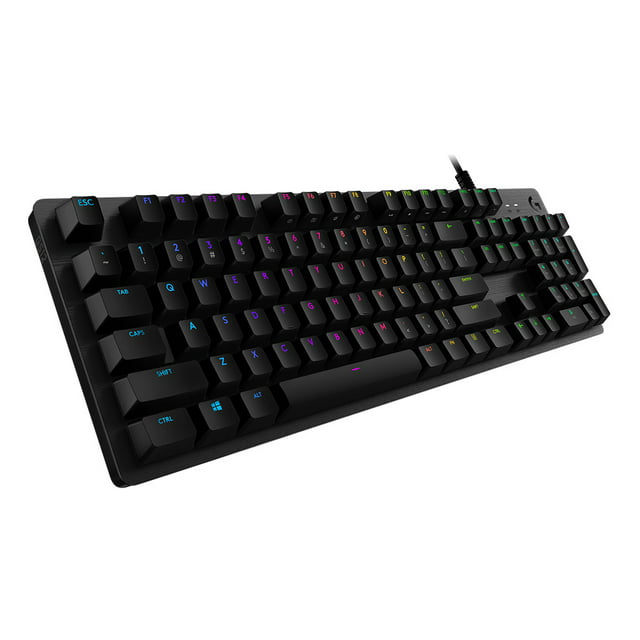 Logitech G512 CARBON LIGHTSYNC RGB Mechanical Gaming Keyboard with GX Brown switches - Tactile